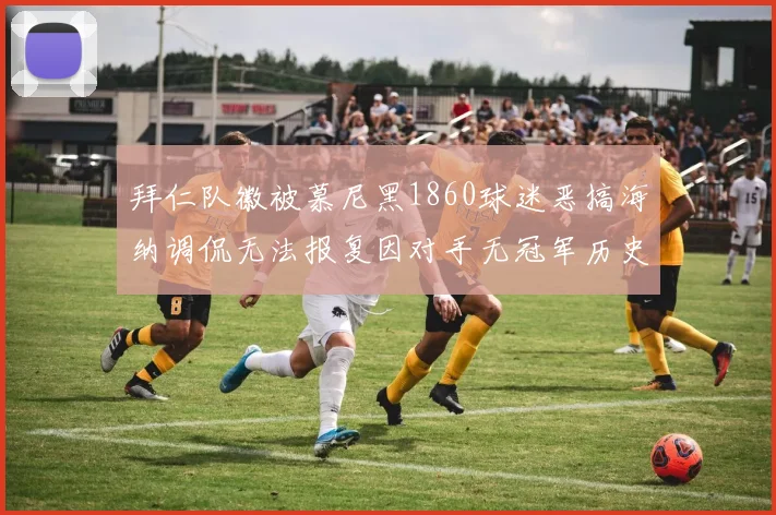 拜仁队徽被慕尼黑1860球迷恶搞海纳调侃无法报复因对手无冠军历史
