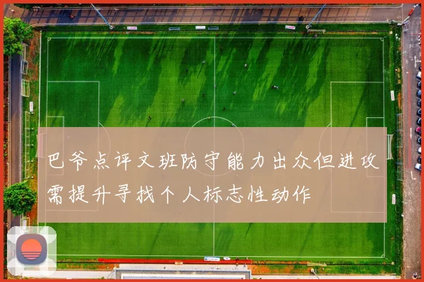 巴爷点评文班防守能力出众但进攻需提升寻找个人标志性动作