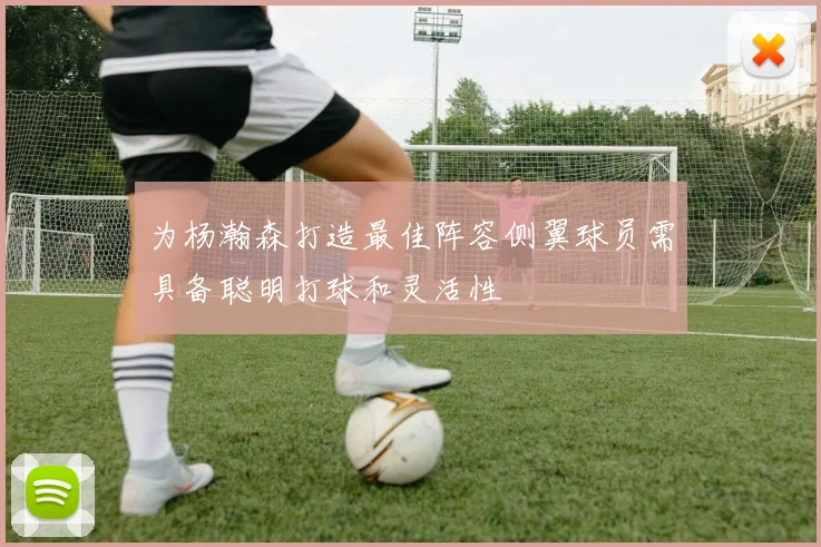 为杨瀚森打造最佳阵容侧翼球员需具备聪明打球和灵活性